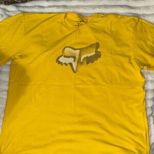 Fox Yellow Short Sleeve Tee